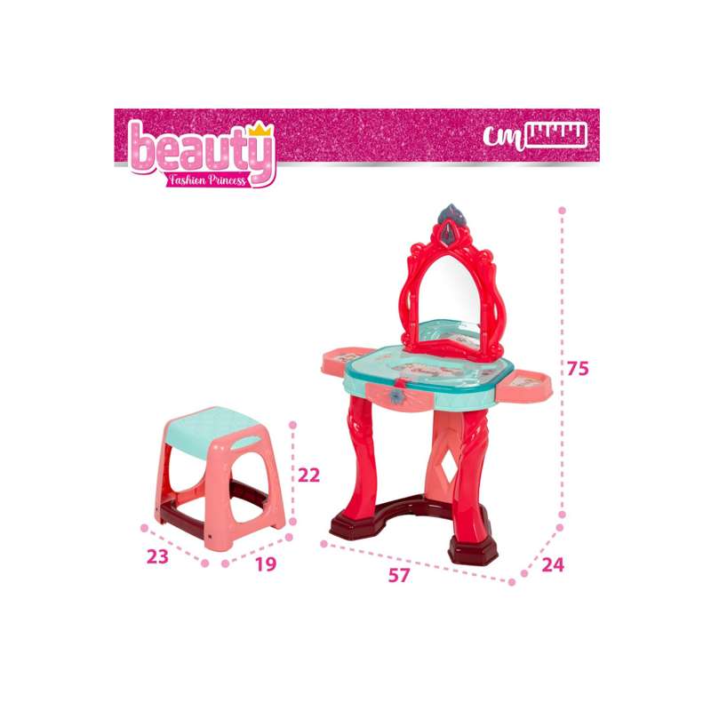 beauty tocador belleza princesa luz (color baby - 47969)