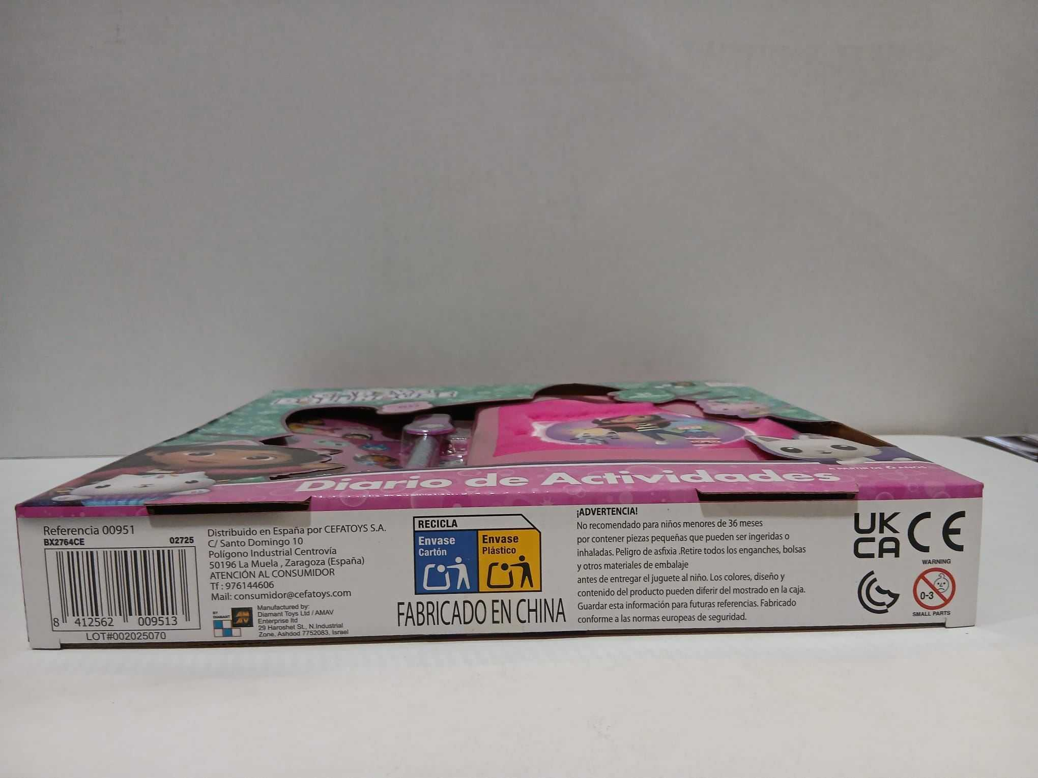 gabby´s dollhouse diario de actividades ( cefa - 00951)