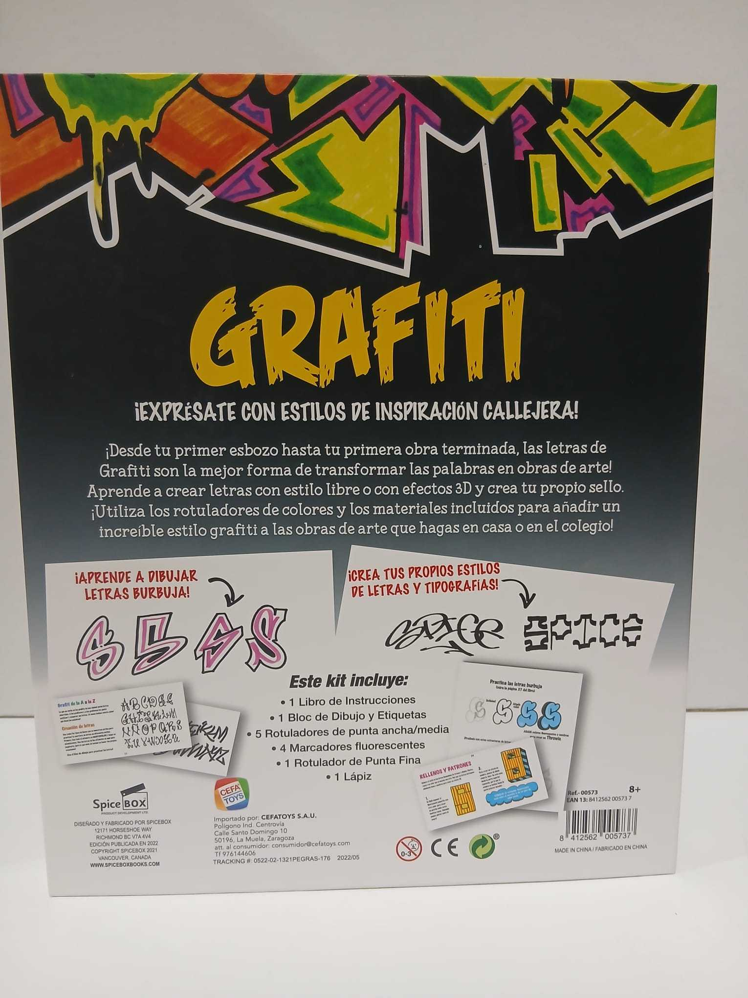 petit picasso diseÑando grafiti ( cefa - 00573)