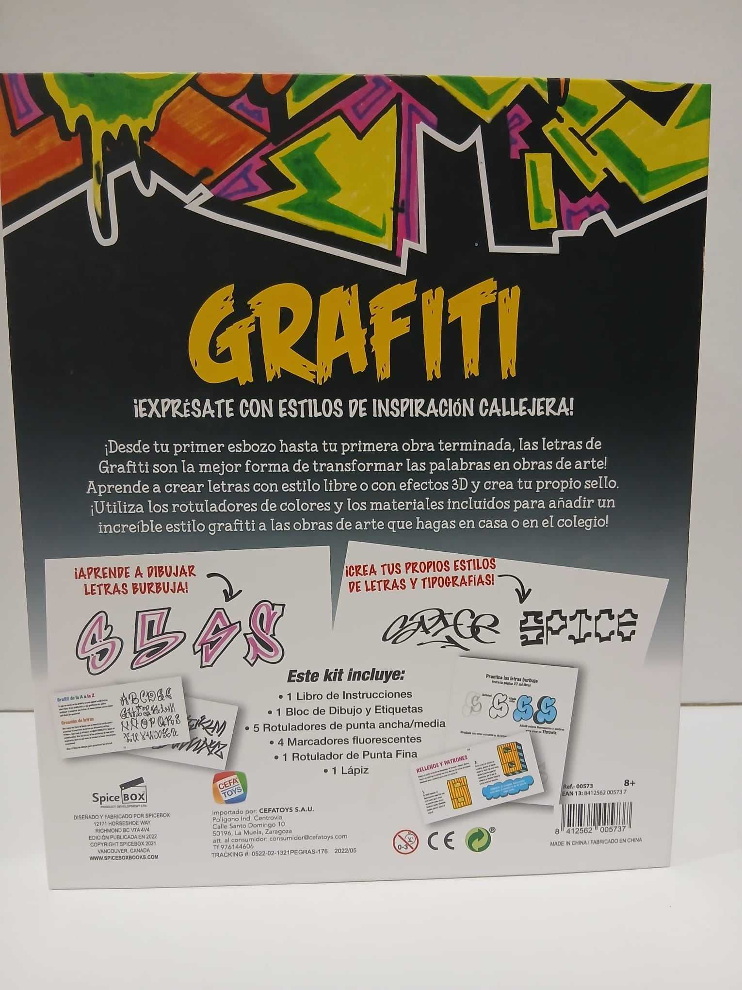 petit picasso diseÑando grafiti ( cefa - 00573)