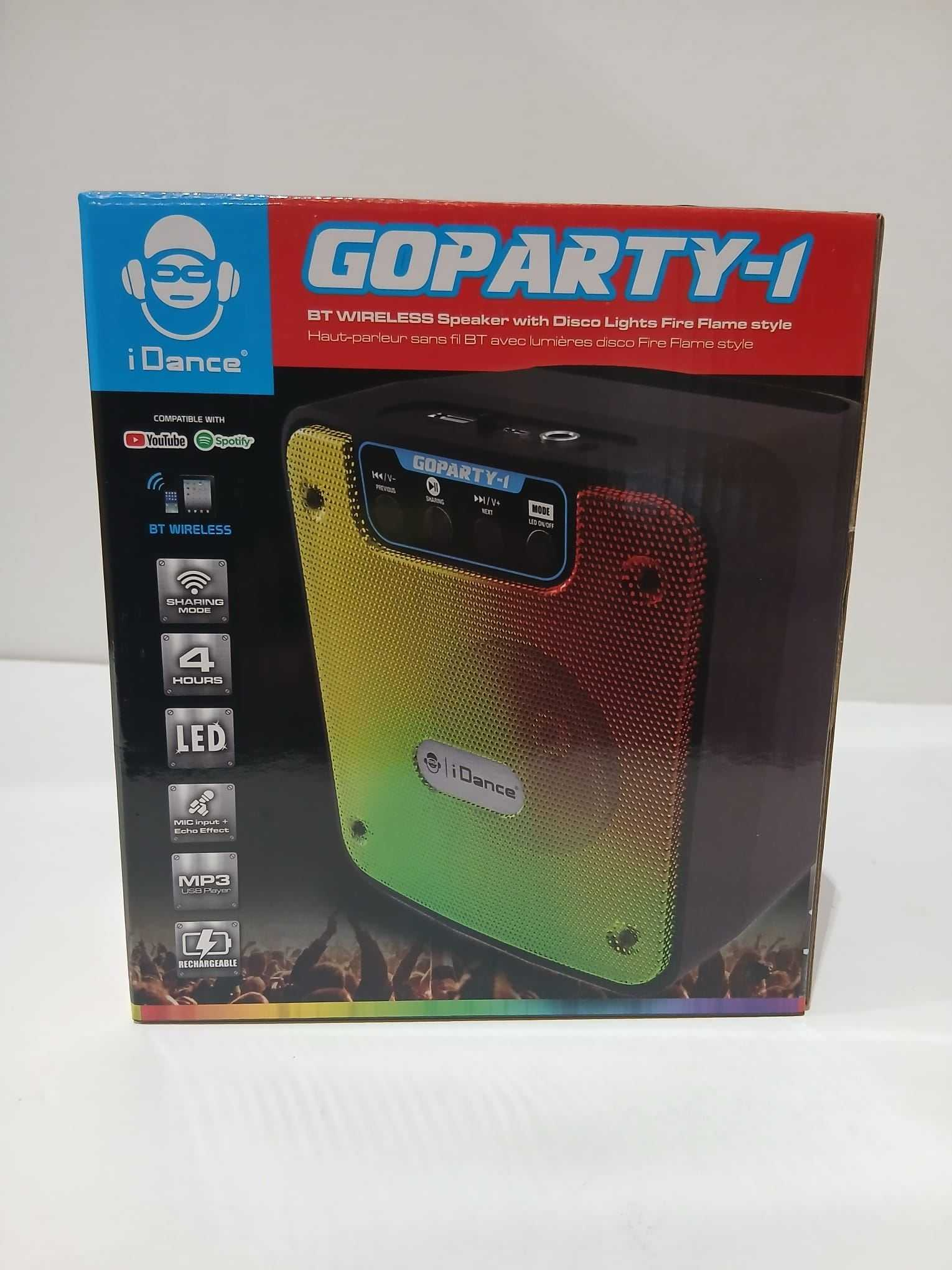 idance altavoz portatil bluetooth party (cefa - 00357)