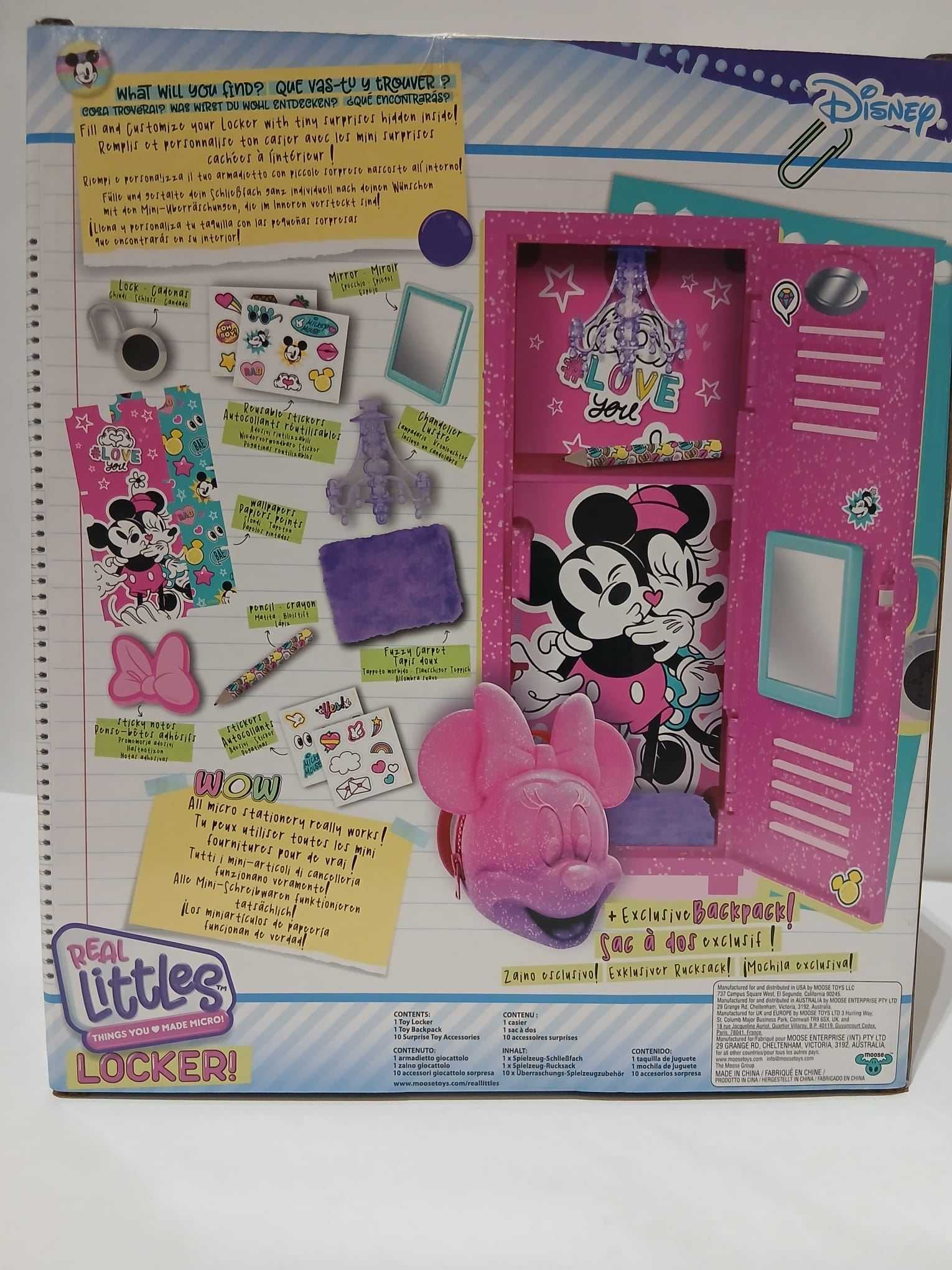 real littles mini taquilla disney surtidas ( cefa - 00234)