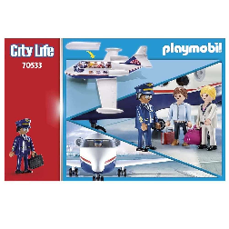 playmobil jet privado (70533)