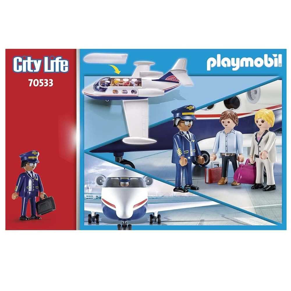 playmobil jet privado (70533)