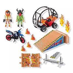 playmobil promo pack stunt show ( 71808)