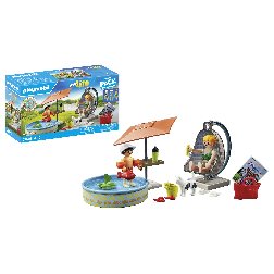 playmobil starter diversion en jardin (71476)