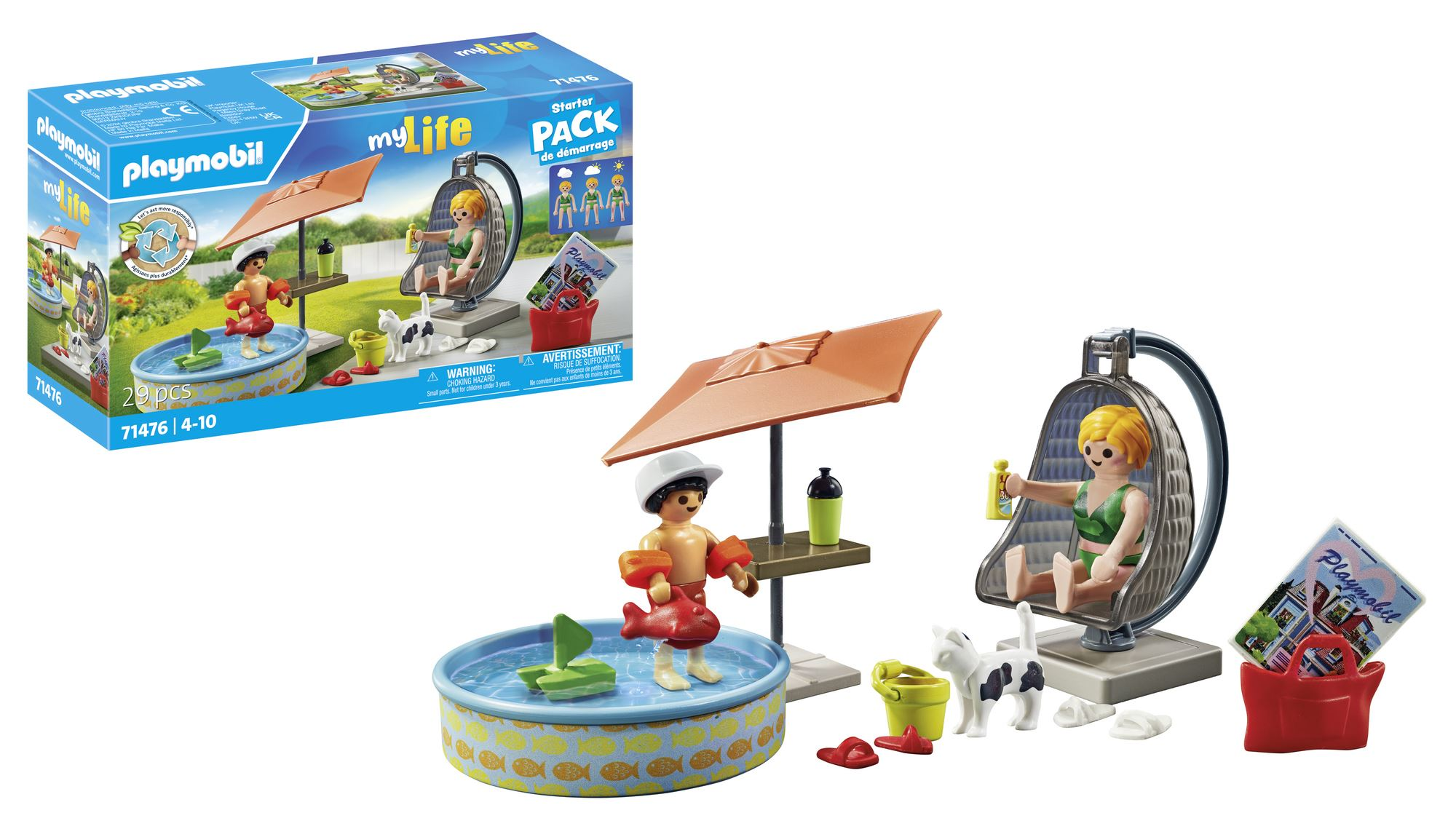 playmobil starter diversion en jardin (71476) playmobil starter diversion en jardin (71476)