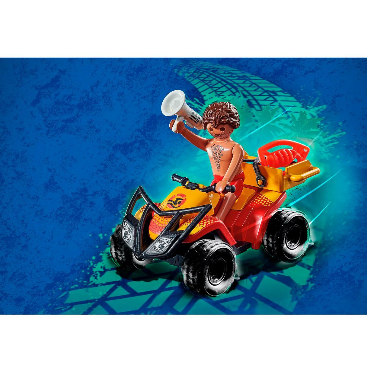 playmobil quad de rescate ( 71040)