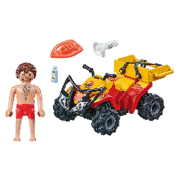 playmobil quad de rescate ( 71040)