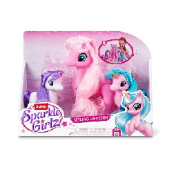 zuru sparkle girlz pack 3 unicornios (zuru - 100373)