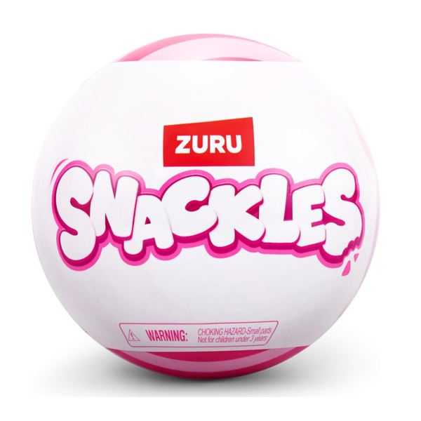 zuru snackles s1 peluche 13 cm en capsula surtidos (zuru - 77693gq1)