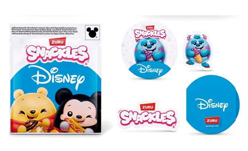 zuru snackles s1 peluche disney en capsula (zuru - 77703gq1)