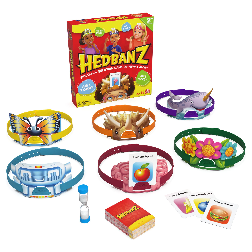 hedbanz family juego de mesa ( spin master - 6070481 )