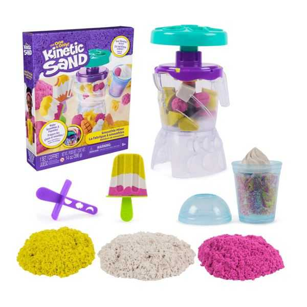 kinetic sand batidora smoothies (spin master - 6075121)
