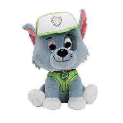 paw patrol peluche 15 cm rocky (spin master - 6058442)