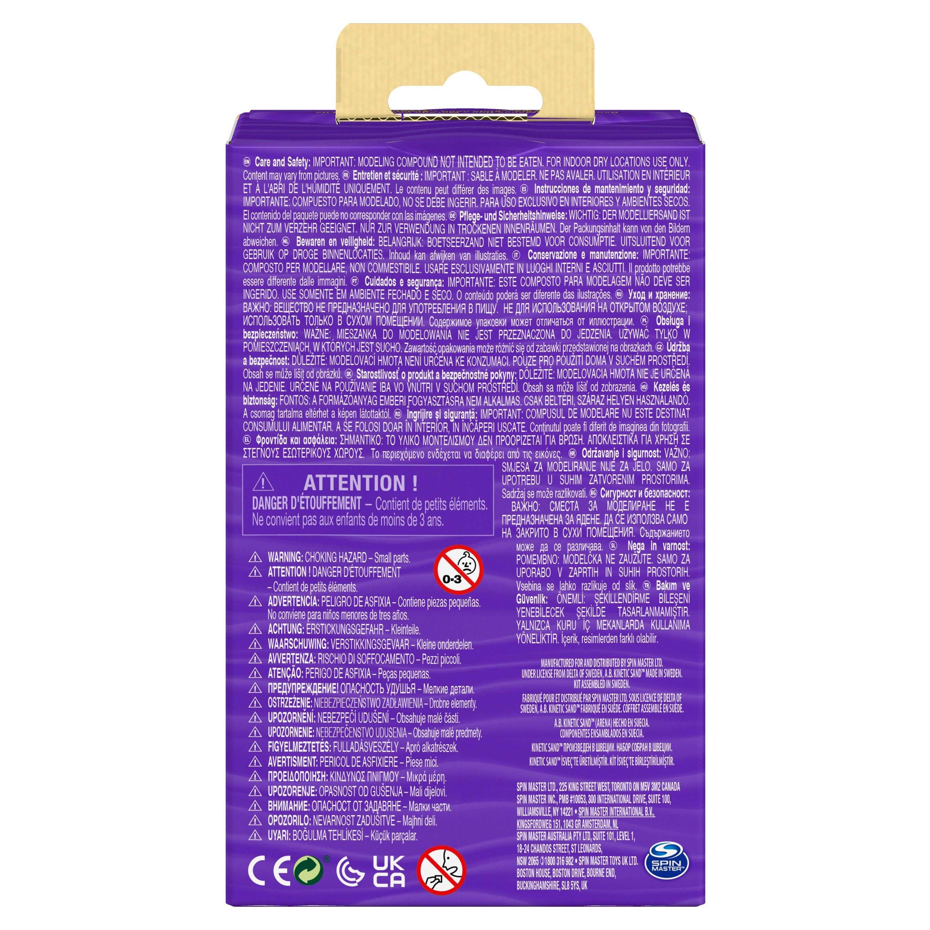 kinetic sand cajas arena surtidas (spin master - 6033332)