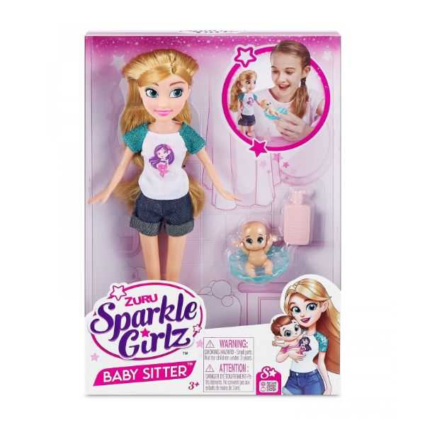 zuru sparkle girlz muÑeca cuiadadora (zuru - 10064)