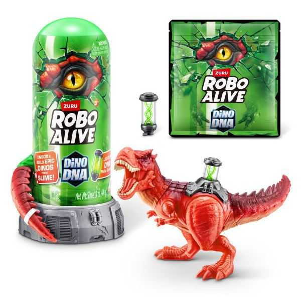 zuru robo alive set dinosaurio dino dna (zuru - 71139)