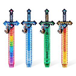 x-shot espada de foam pixel surtidas (zuru - 36901dbq1)