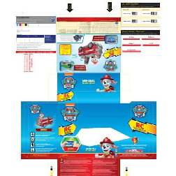 paw patrol vehiculo r/c marshall  (spin master - 6054195)