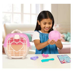 moose scruff a luvs peluche pet rosa (moose toys - 30326)