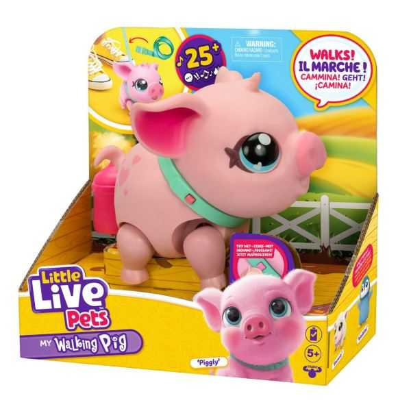 moose little live pets pig pet (moose toys - 26366)