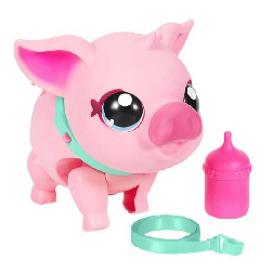 moose little live pets pig pet (moose toys - 26366)