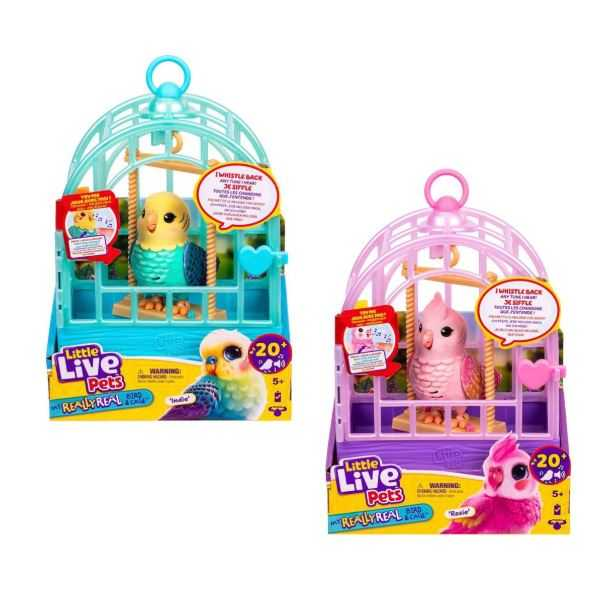 moose little live pets pajaros parlanchines (moose toys - 26683)