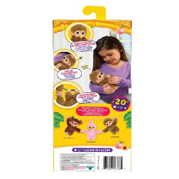 moose little live pets my baby monkey minis (moose toys - 26729)