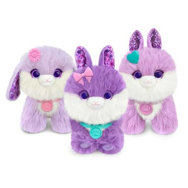 moose scruff a luvs peluche pet bunnies (moose toys - 30331)