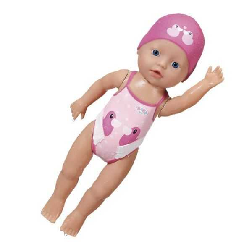 baby born muÑeca nadadora 30 cm (mga - 835302.)