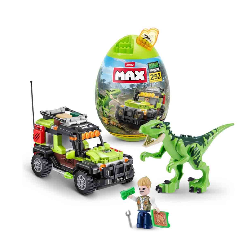 zuru max build s1 pack dino con 228 piezas (zuru - 83154)