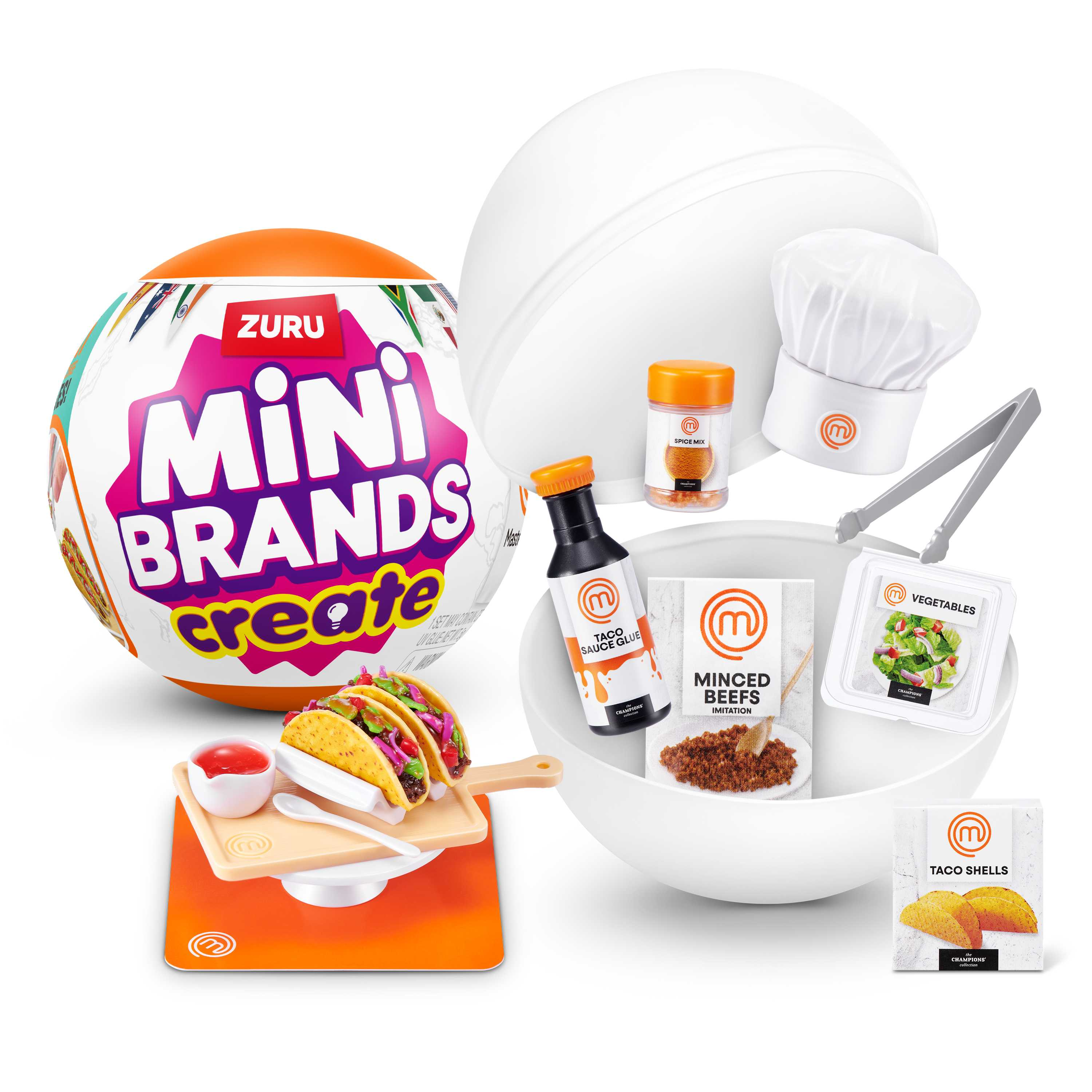 zuru mini brands s2 masterchef capsula (zuru - 77773gq2)