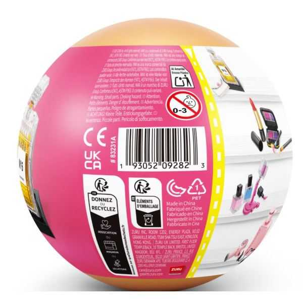 zuru max capsula con bloques beauty (zuru - 83231gq1)