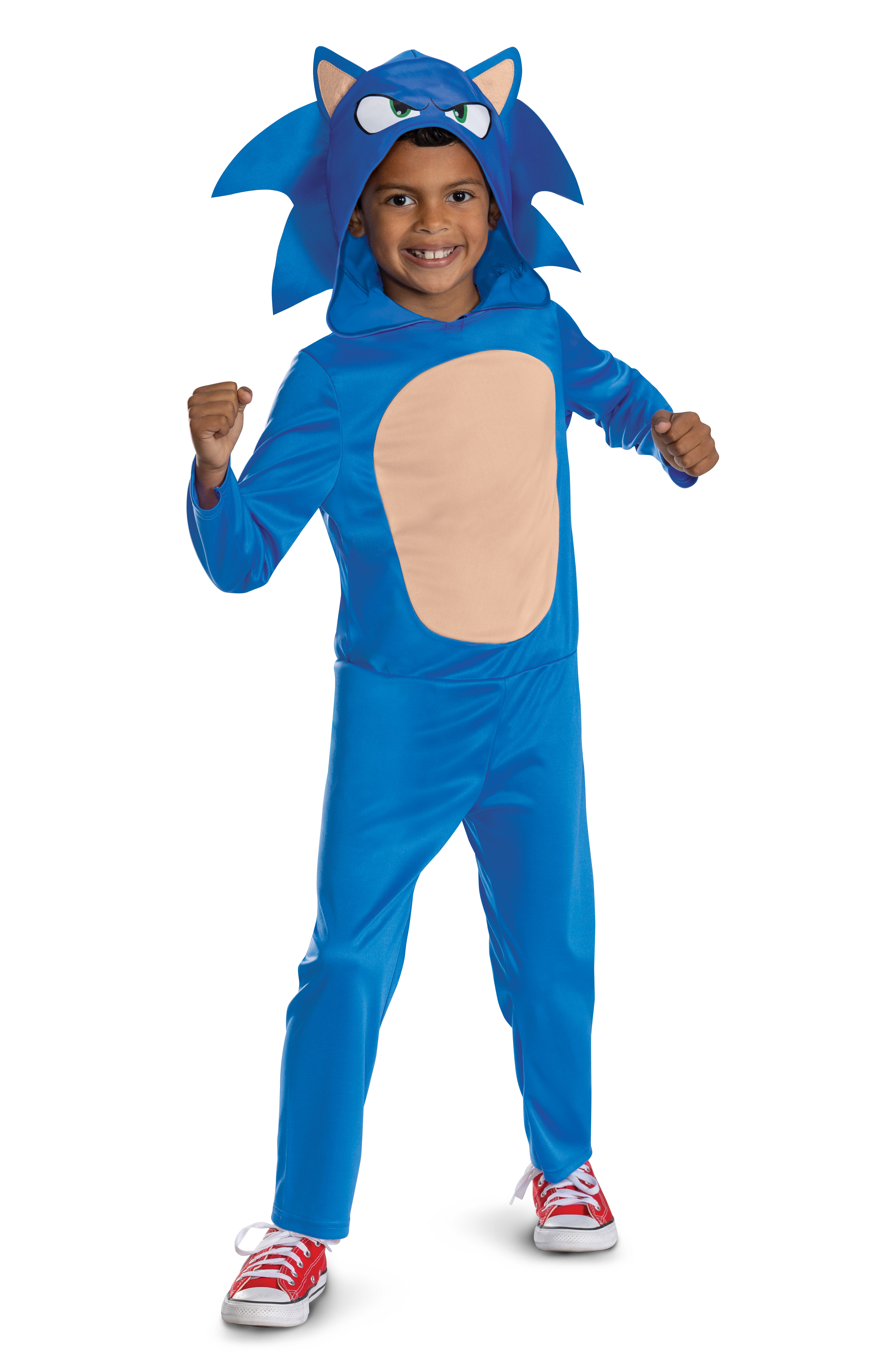 sonic 3 disfraz movie fancy- t-s ( jakks pacific - 161989l-20l )