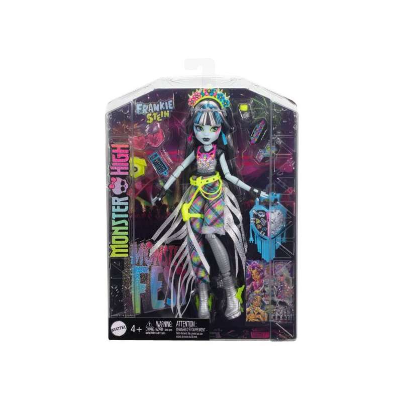 monster high fiesta muÑeca frankie stein (mattel - hxh79) monster high fiesta muÑeca frankie stein (mattel - hxh79)