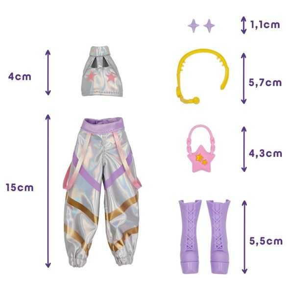 k-pop idol muÑeca fashion mina con accesorios (imc toys - 929500)