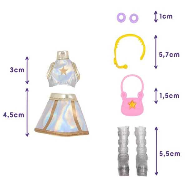 k-pop idol muÑeca fashion yuni con accesorios ( imc toys - 929531)