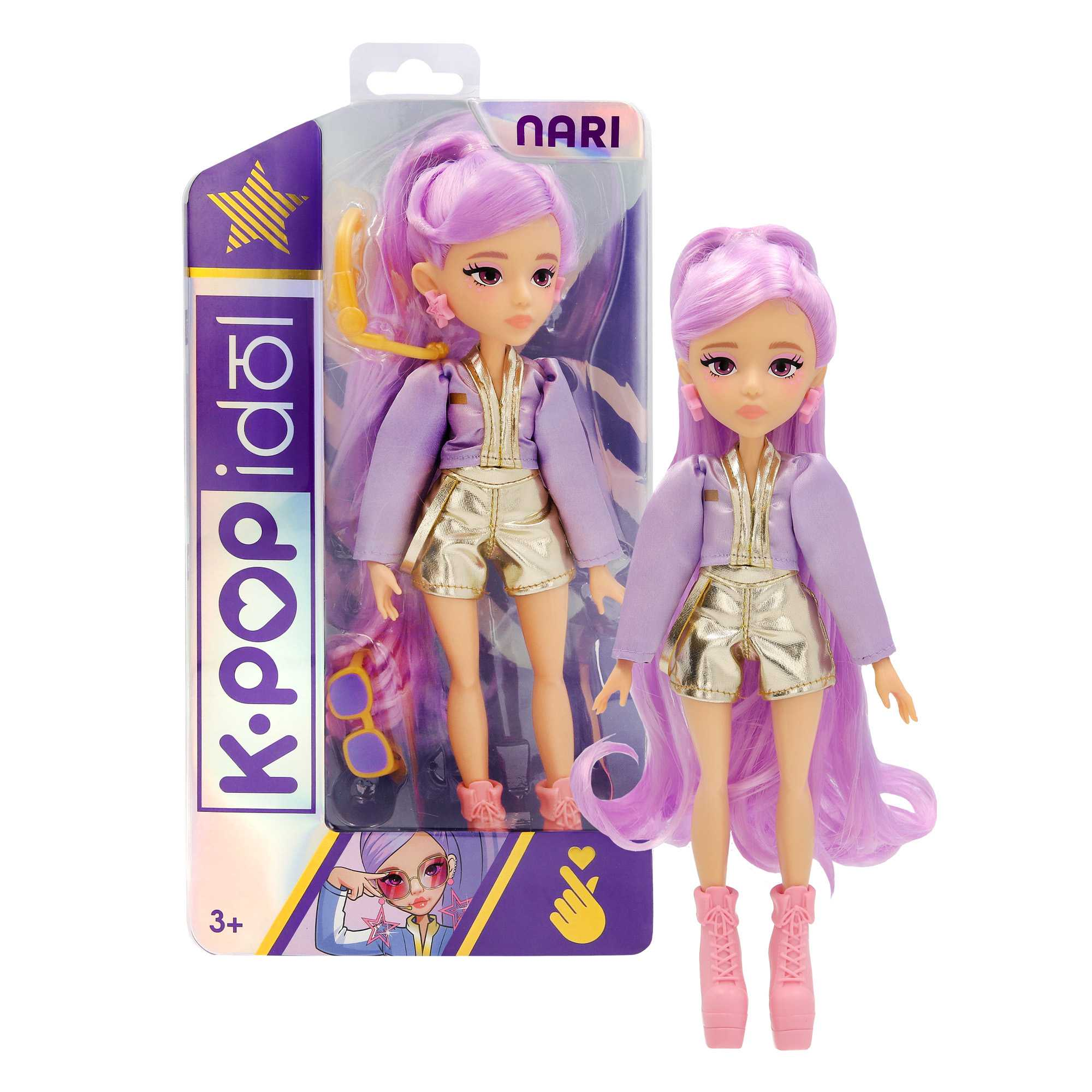 k-pop idol muÑeca fashion nari + accesorios