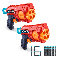 x-shot 2 pistolas dardos fury 4 (zuru - 36329)
