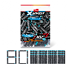 x-shot paquete dardos 80 unidades (zuru - 36589)