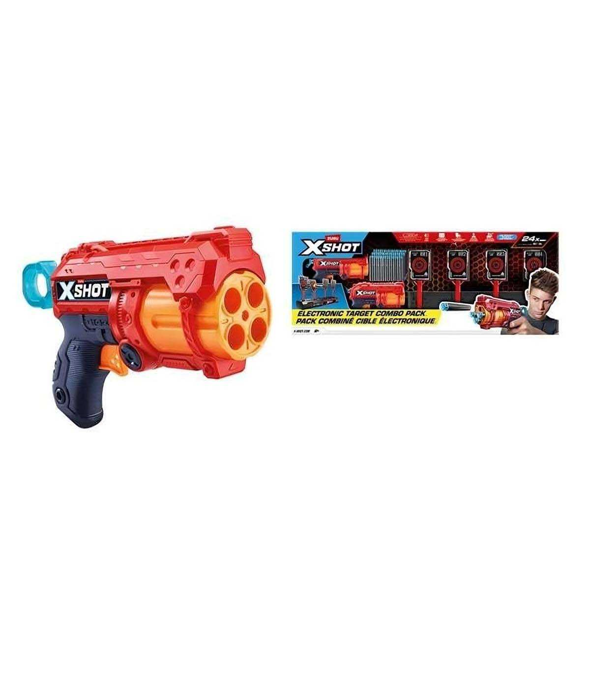 x-shot pack diana electronica con 2 pistolas fury (zuru - 36840)
