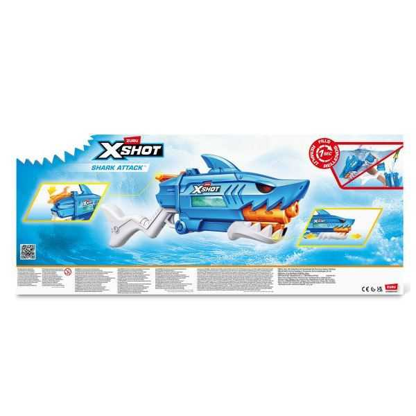 x-shot water pistola tiburon fast fill ( zuru - 118195)