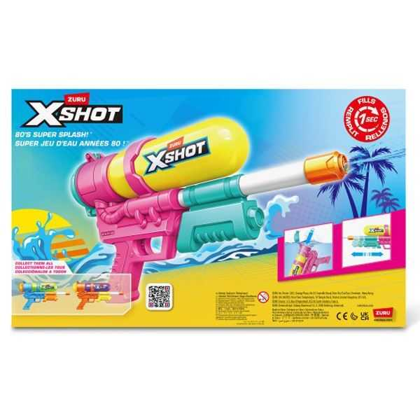 x-shot water pitola retro fast fill ( zuru - 118197)