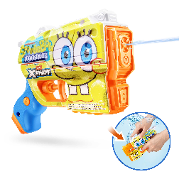 x-shot water pistola bob esponja nano fast fill (zuru - 118199)