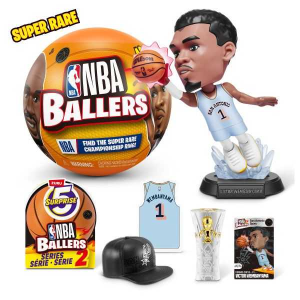 zuru 5 surprise s2 nba ballers coleccion ( zuru - 77678gq2)
