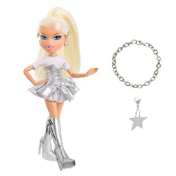 bratz stilin charmz doll cloe ( mattel - 599333euc)