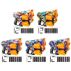 x-shot pistola skins dread sonic 12 (zuru - 36583)