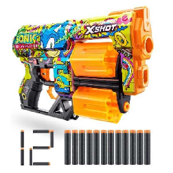x-shot pistola skins dread sonic 12 (zuru - 36583)