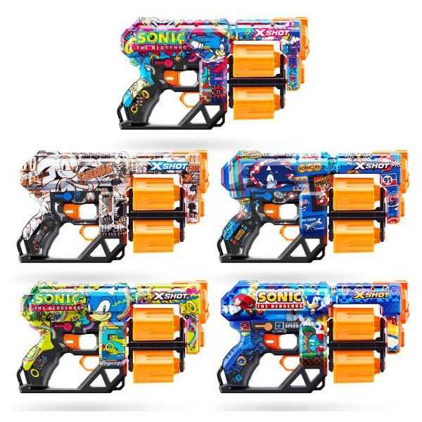 x-shot pistola skins dread sonic 12 (zuru - 36583)